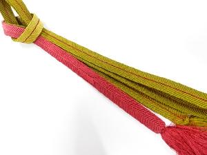 正絹　手組帯締め